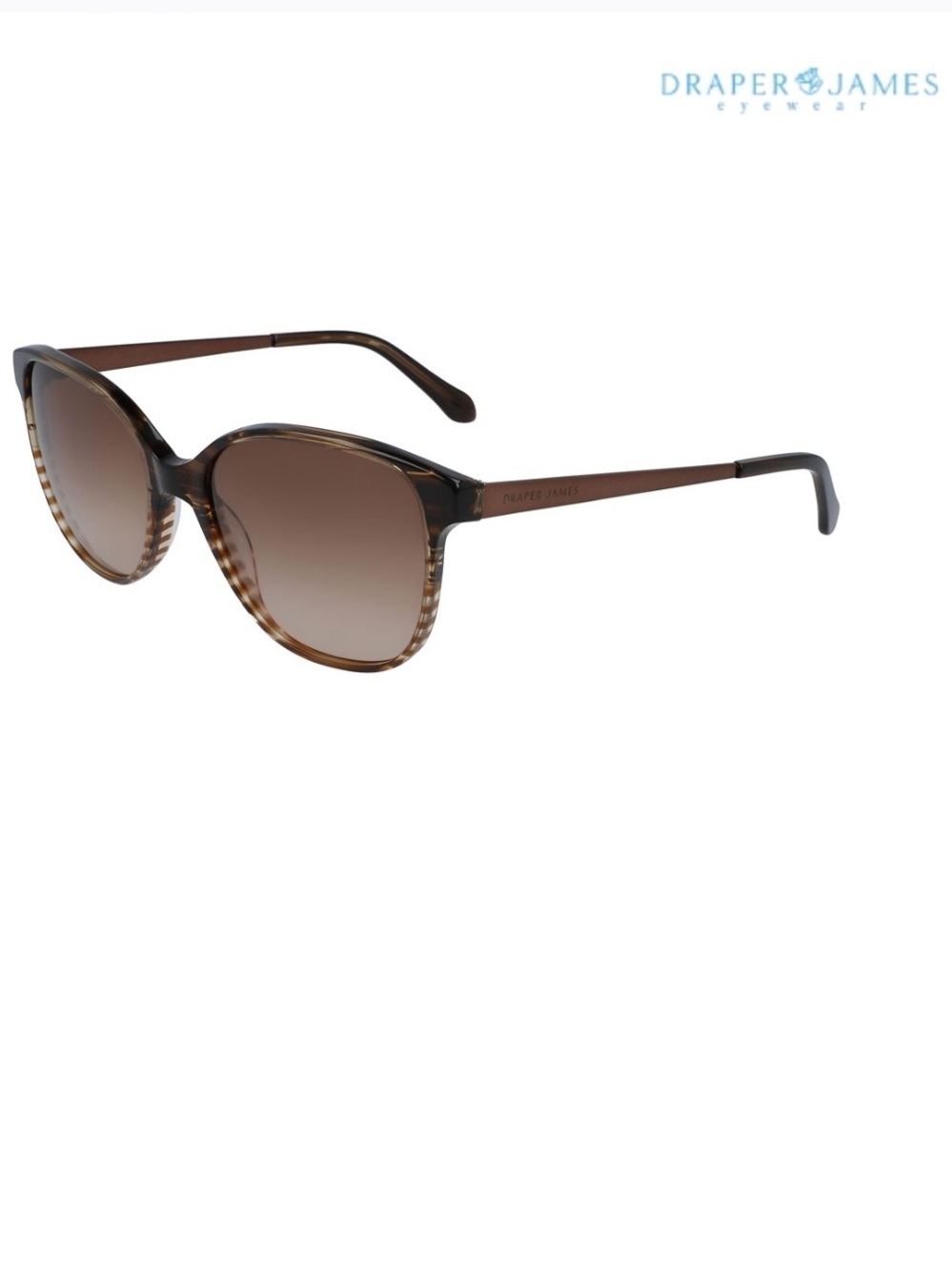 Draper James Brown Sunglasses (Sadie DJ7005) with Case